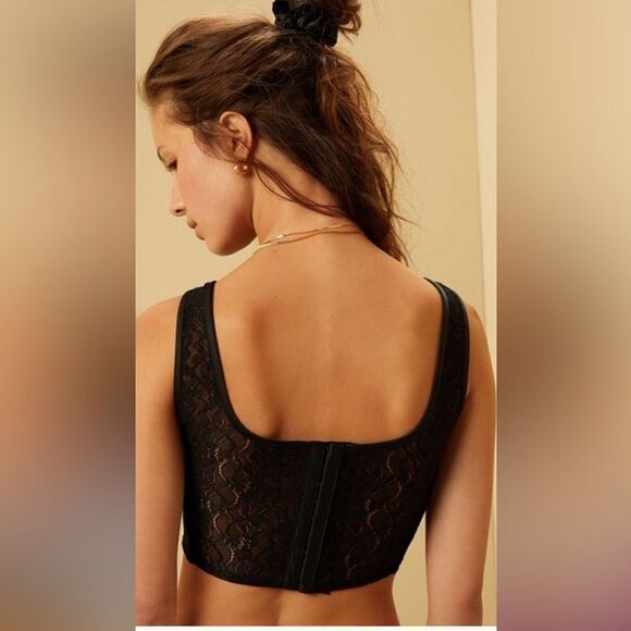 PACSUN BEVERLY AND BECK LACE CORSET TANK TOP- Size XS- NWTS - Picture 4 of 7